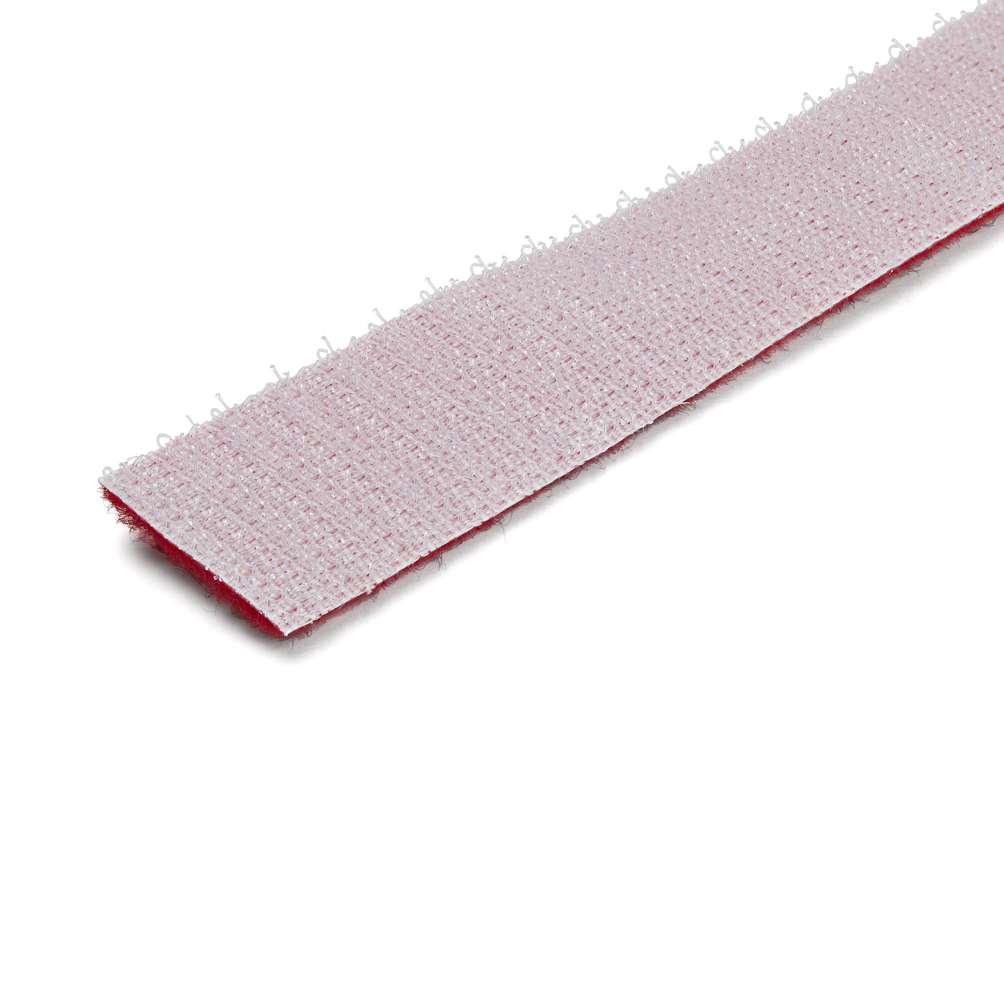 HOOK AND LOOP ROLL 25FT. - RED - RESUABLE