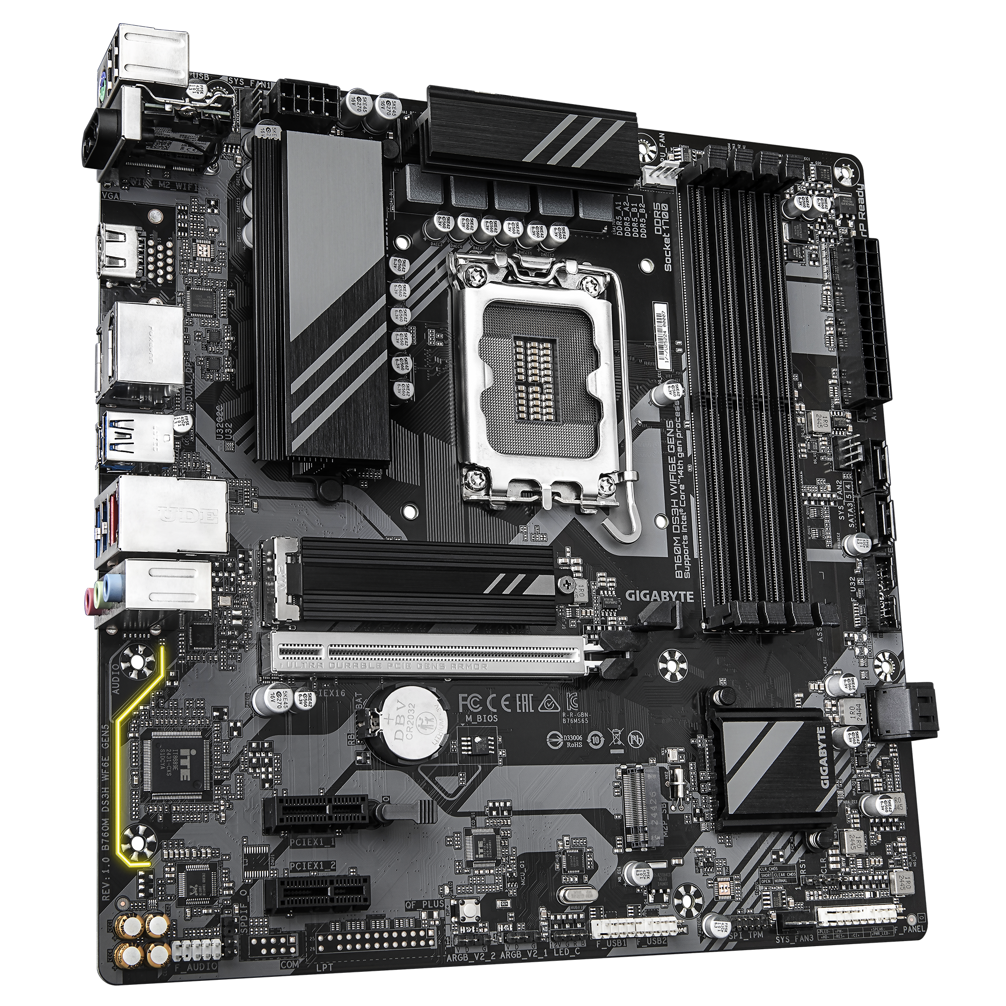 Gigabyte GA-B760M DS3H WF6E GEN5 (1700) (D)