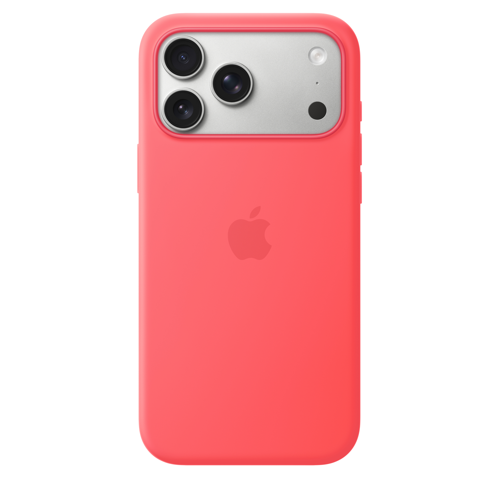 APPLE iPhone 17 Pro Max Silicone Case with MagSafe Bright Guava