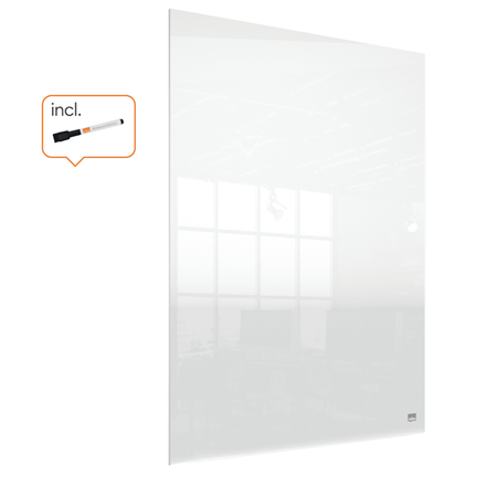 nobo Acrylglas-Schreibtafel Wand-oder Desktop 45,0 x 60,0 cm transparent