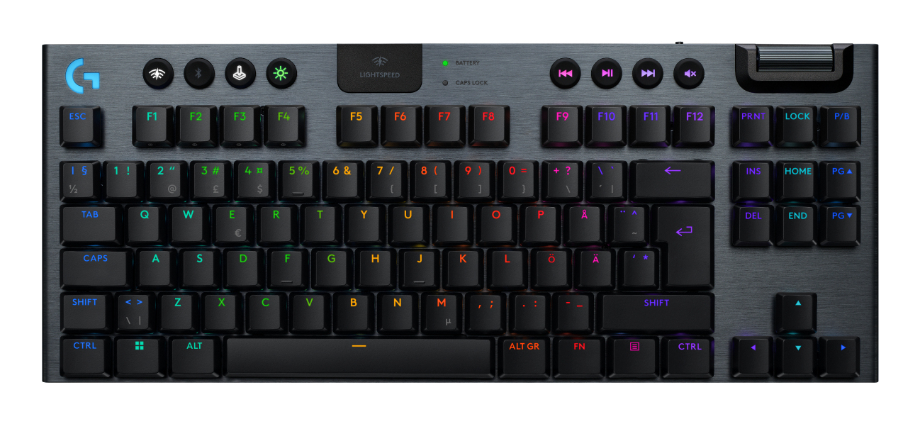 LOGITECH G915 X LIGHTSPEED TKL Wireless Gaming Keyboard Black (PAN)