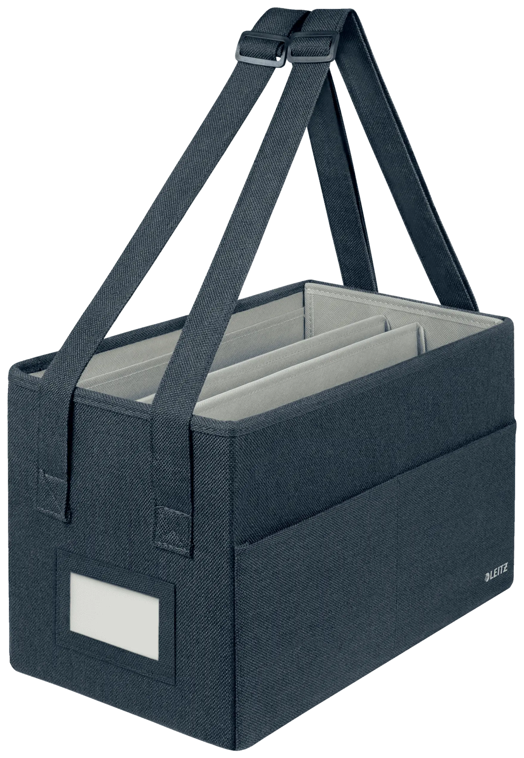 LEITZ Desk Sharing Tasche kompakt 65760089 Stoff samtgrau