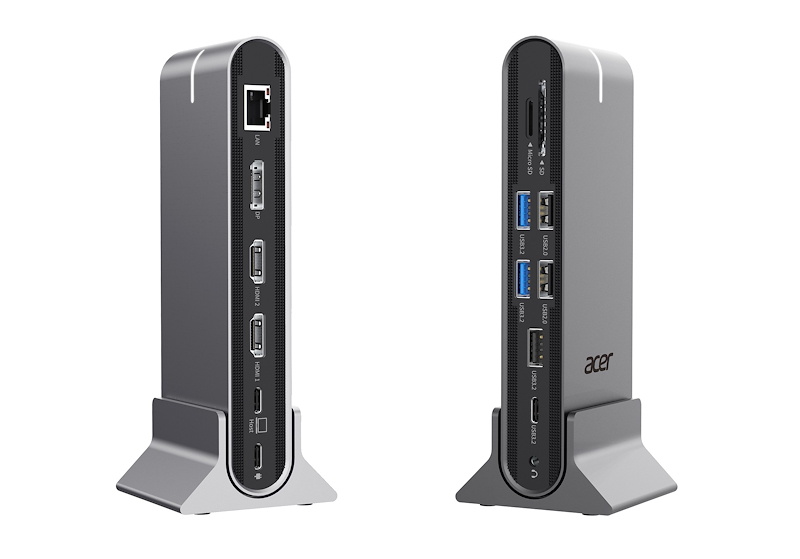 ACER TYPEC DOCKING 15IN1 HDMI DP USB-A USB-C RJ45