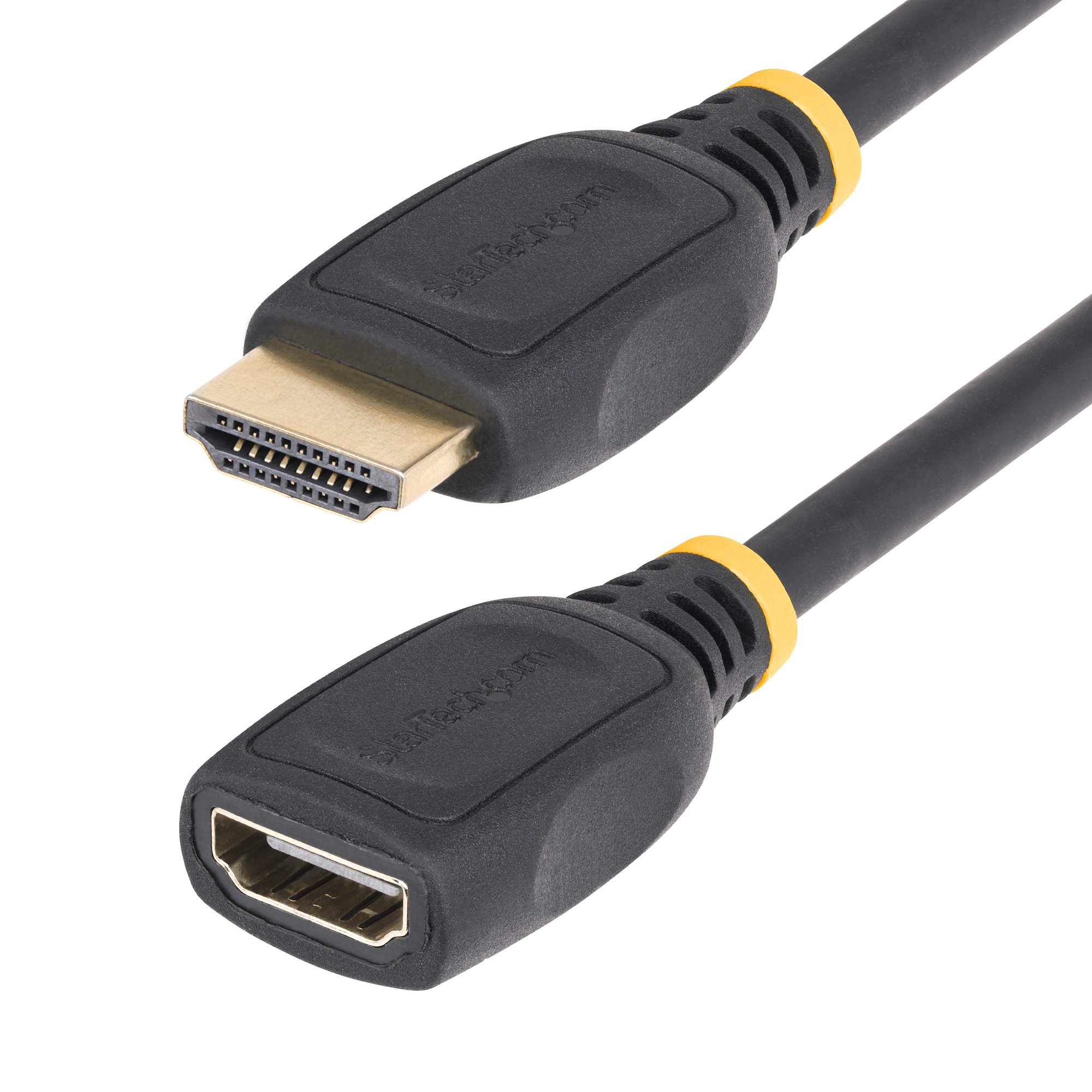 STARTECH.COM 2m HDMI 2.0 Verlängerungskabel High Speed HDMI Kabel 4K 60Hz Arc HDMI Verlängerungskabel HDMI Adapter M/F