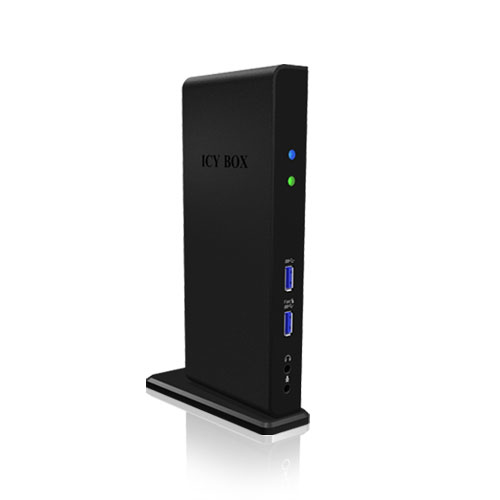 Dockingstation IcyBox USB 3.0 -> USB3.0/HDMI/DVI/LAN/3.5 retail