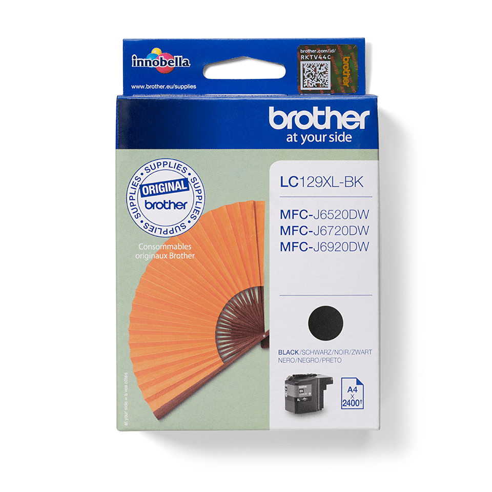 brother LC-129XLBK schwarz Druckerpatrone