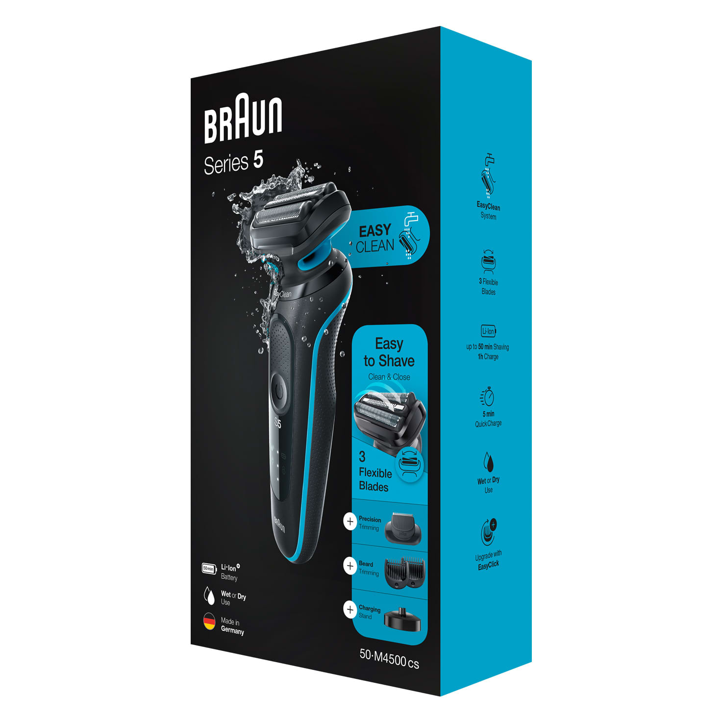 Braun Series 5 - 50-M4500cs Akku-Rasierer