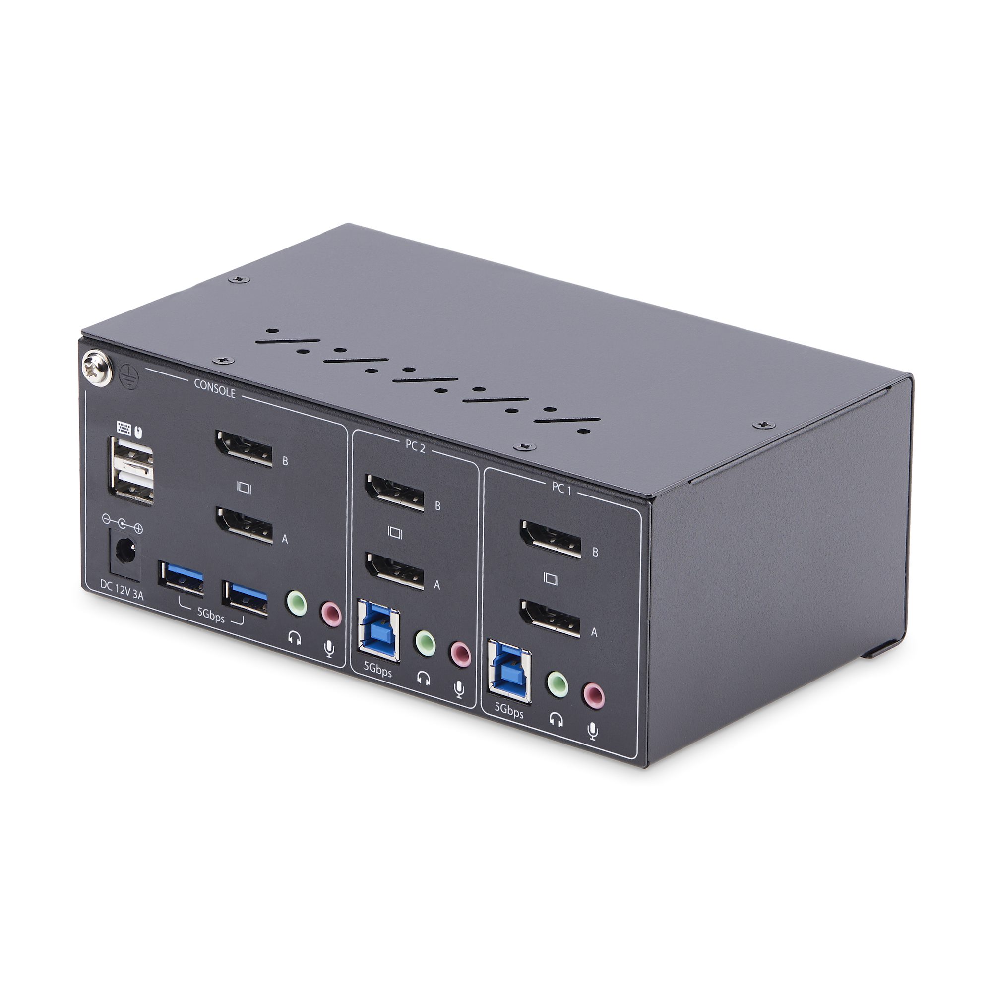 P2DD46A2-KVM-SWITCH 2-PORT DUAL-MONITOR KVM SWITCH