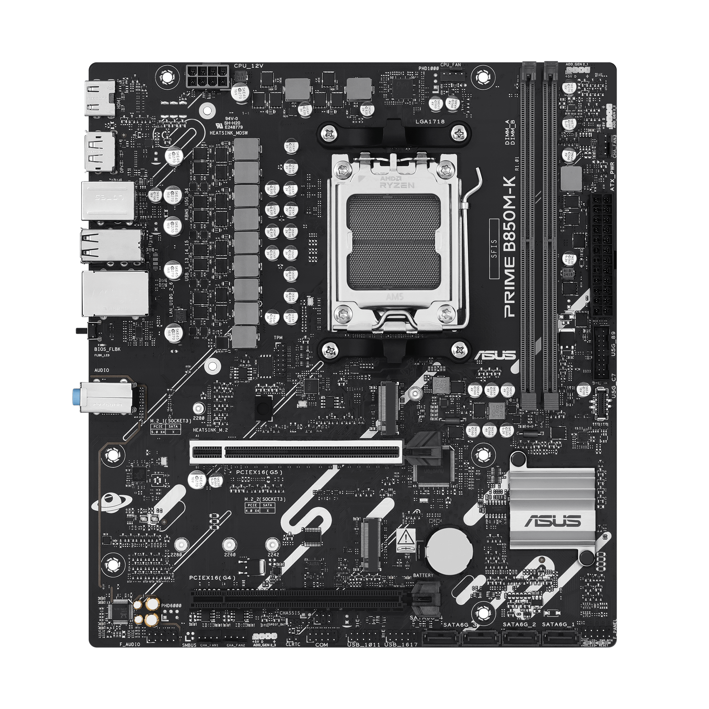 ASUS PRIME B850M-K AM5 MB 2xDDR5