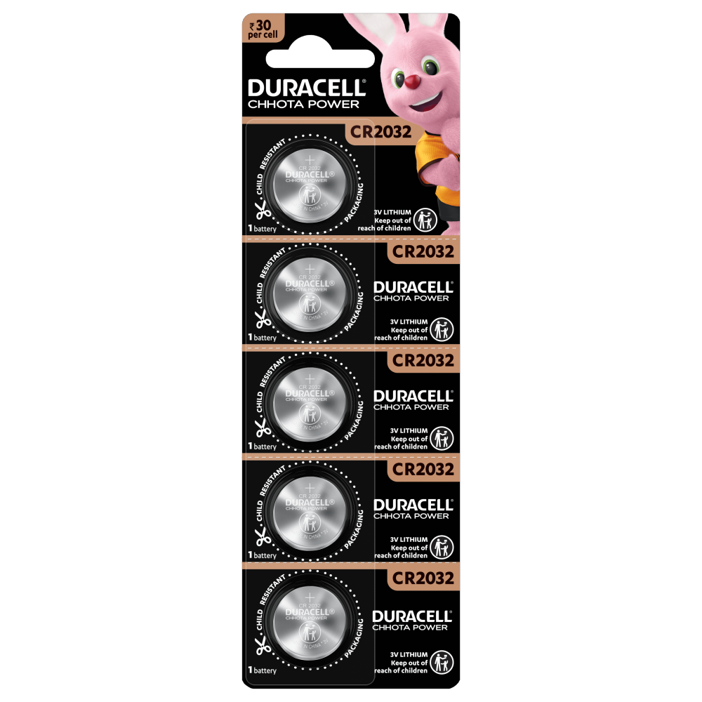 Duracell Batterie Knopfzelle CR2016 3.0V Lithium 5St.