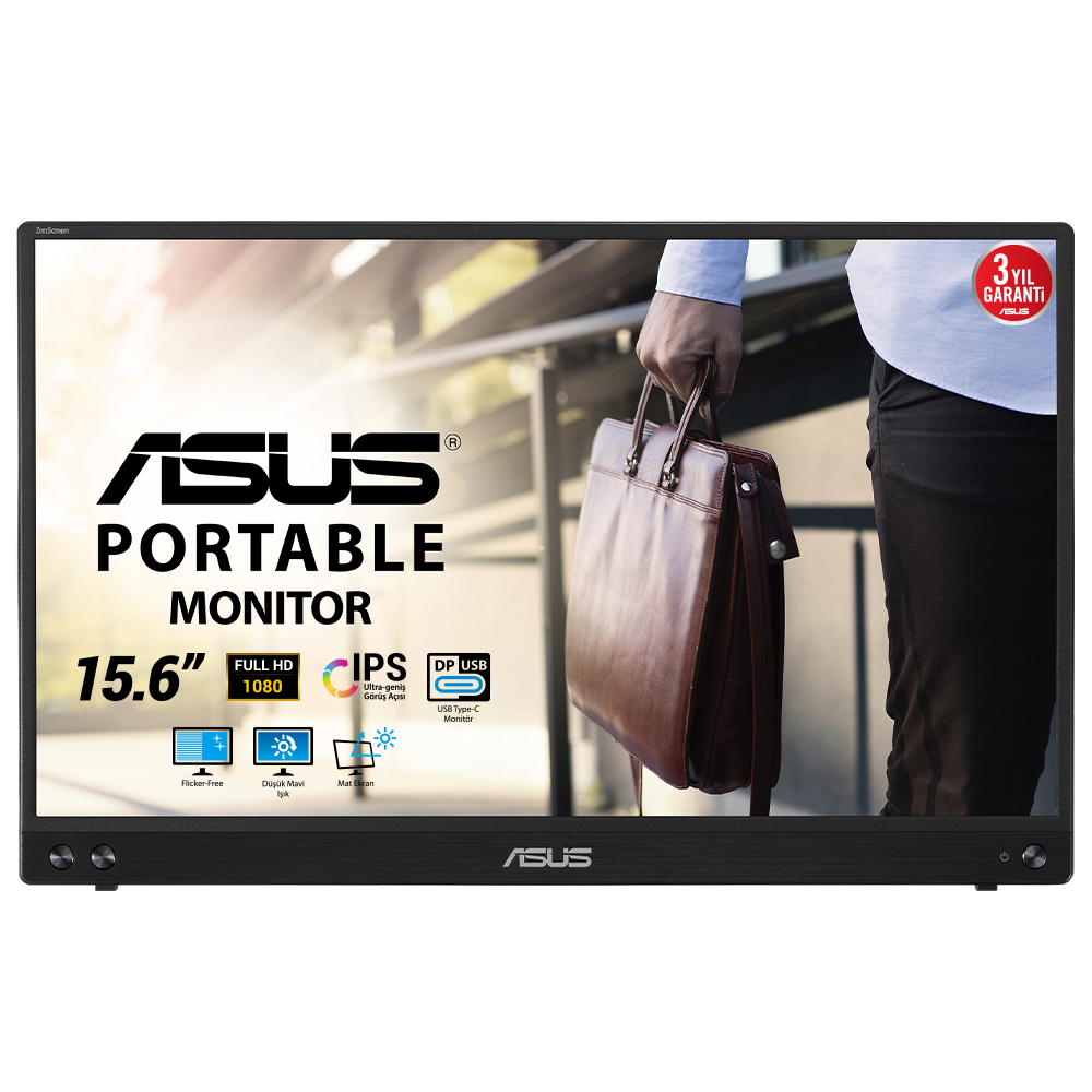 ASUS ZenScreen MB16ACV 39.6cm (16:9) FHD USB-C