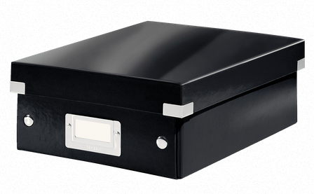 LEITZ Click & Store Aufbewahrungsbox 900 Blatt schwarz 22,0 x 28,5 x 10,0 cm, 1 St.