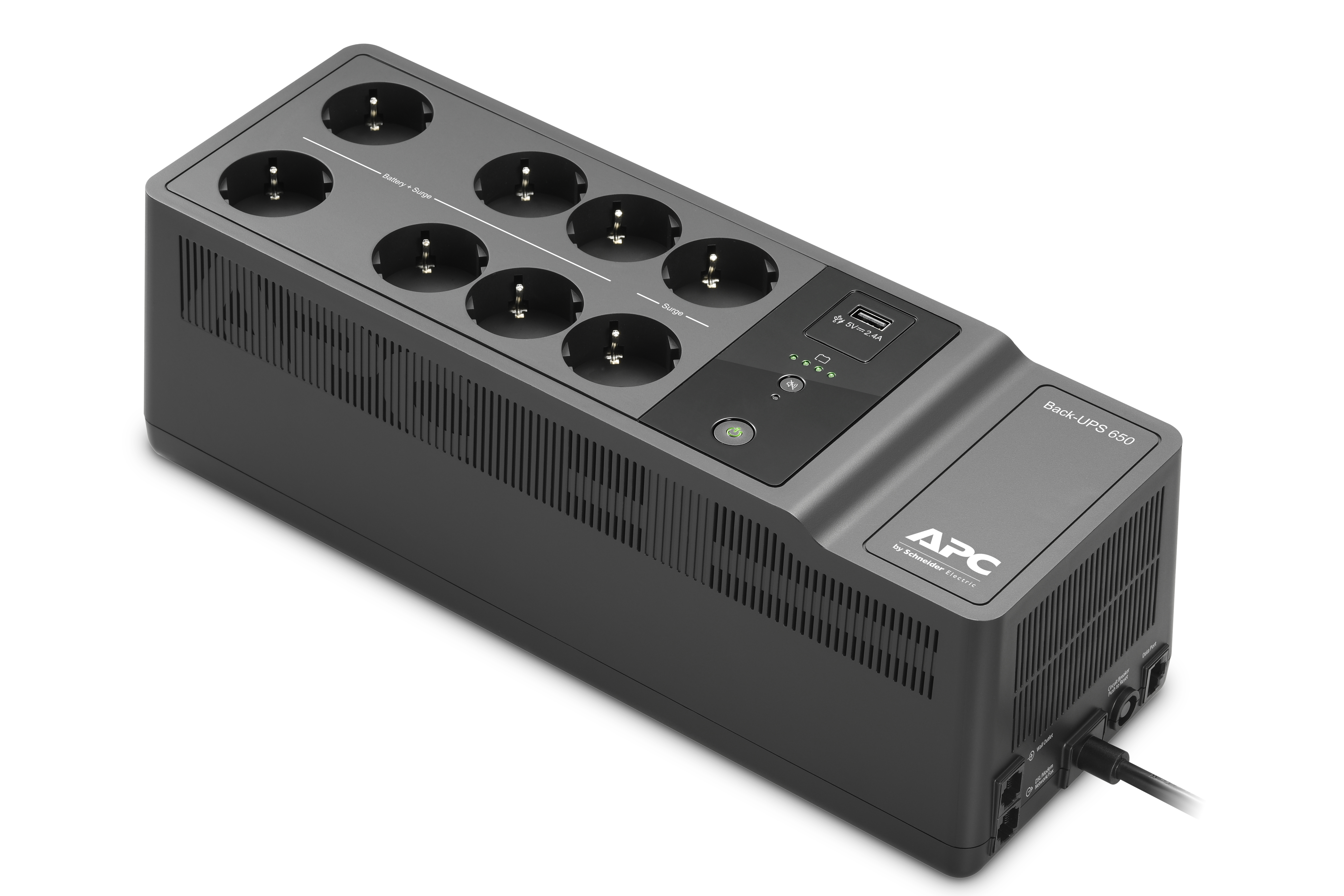 APC BE650G2-GR Back-UPS 650VA - 400W 230V 8x Schuko-Steckdosen