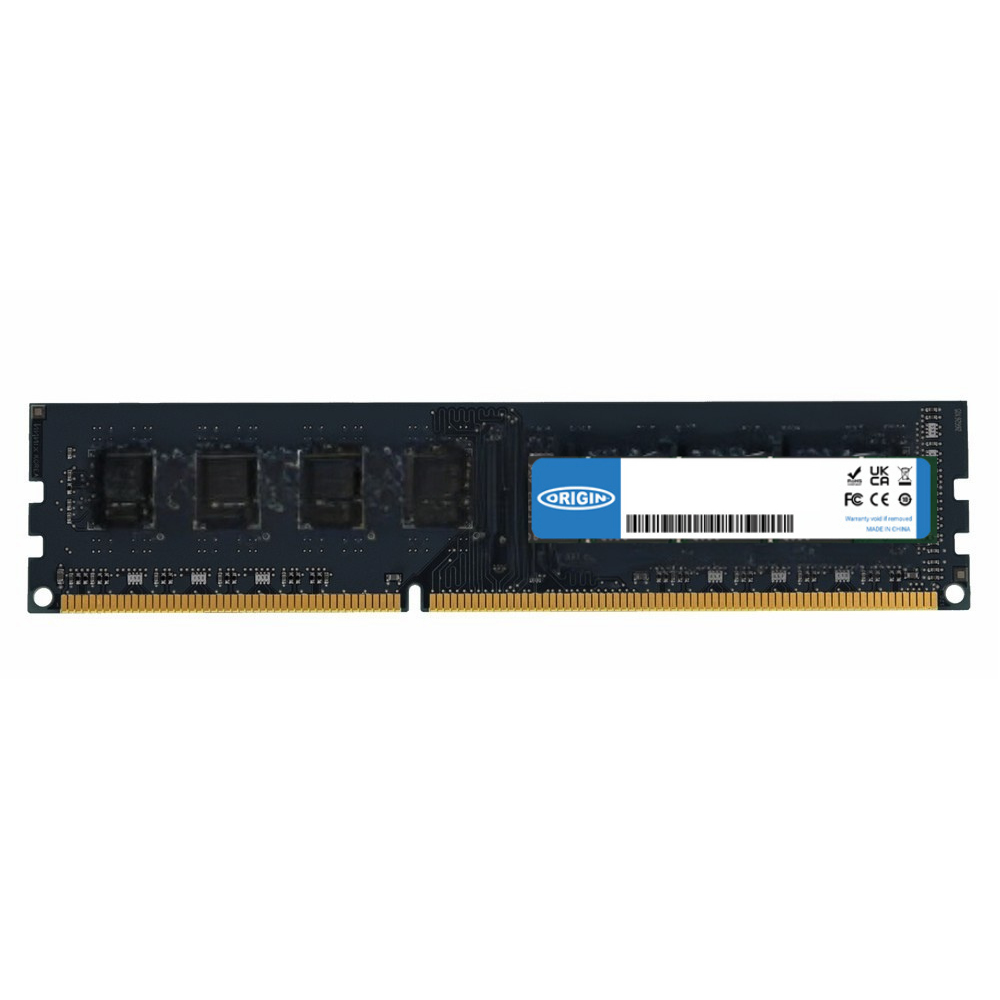 8GB DDR3-1600 UDIMM 2RX8 NON-ECC