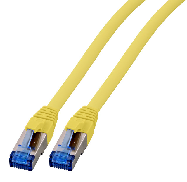 EFB RJ45 Patchk. S/FTP Cat.6A Cat7 TPE superflex 3.00m gelb