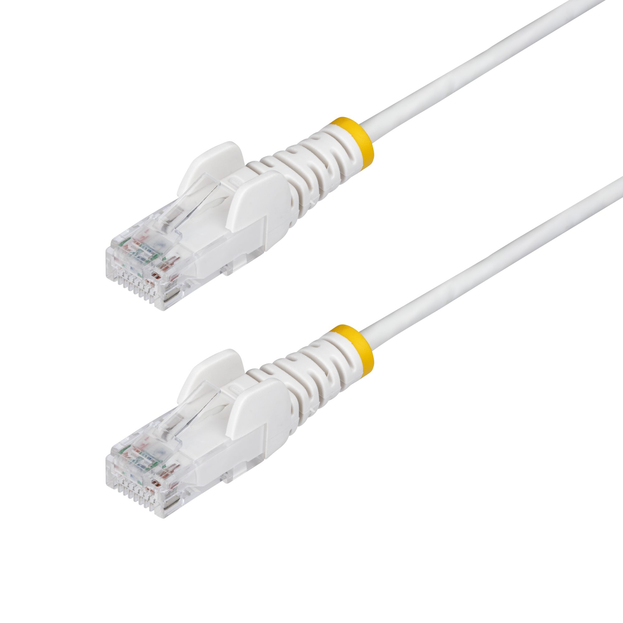 2M WHITE SLIM CAT6 CABLE .