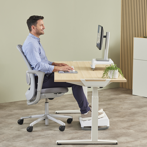 Fellowes Breyta Tastatur-Handgelenkauflage Silikon Grau