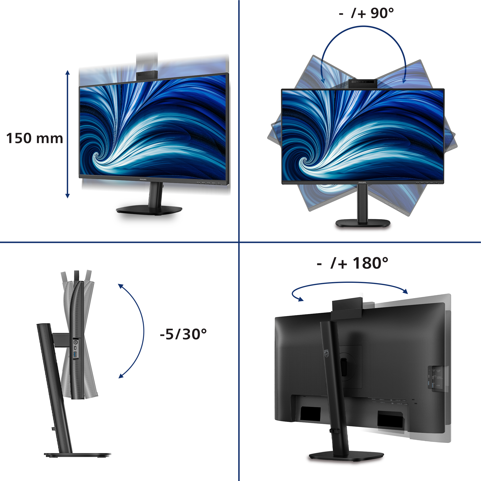 Philips 68,5cm (27,0) 27B2N3500JH 16:09 2xHDMI+DP+USB IPS