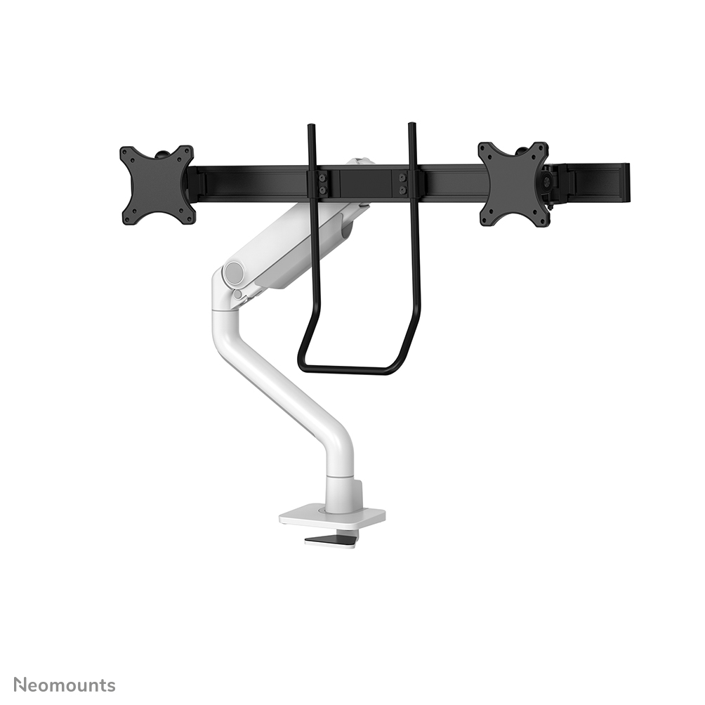 NEOMOUNTS Next One Desk Mount double display crossbar topfix clamp/grommet