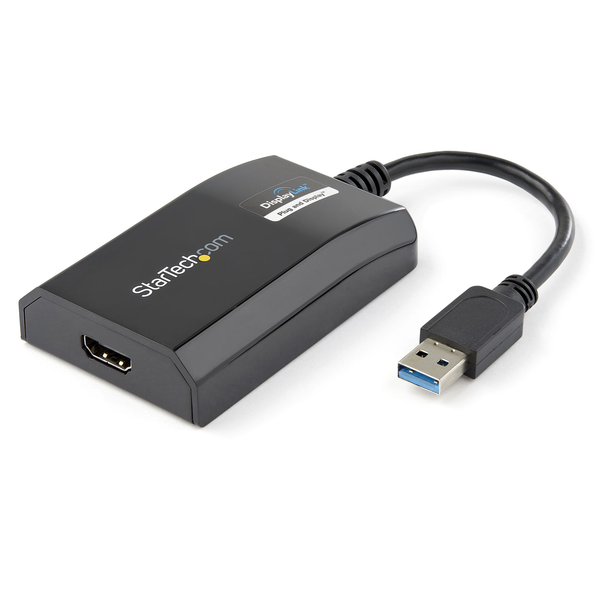 STARTECH.COM USB 3.0 to HDMI External Multi Monitor Video Graphics Adapter for Mac & PC - DisplayLink Certified - HD 1080p