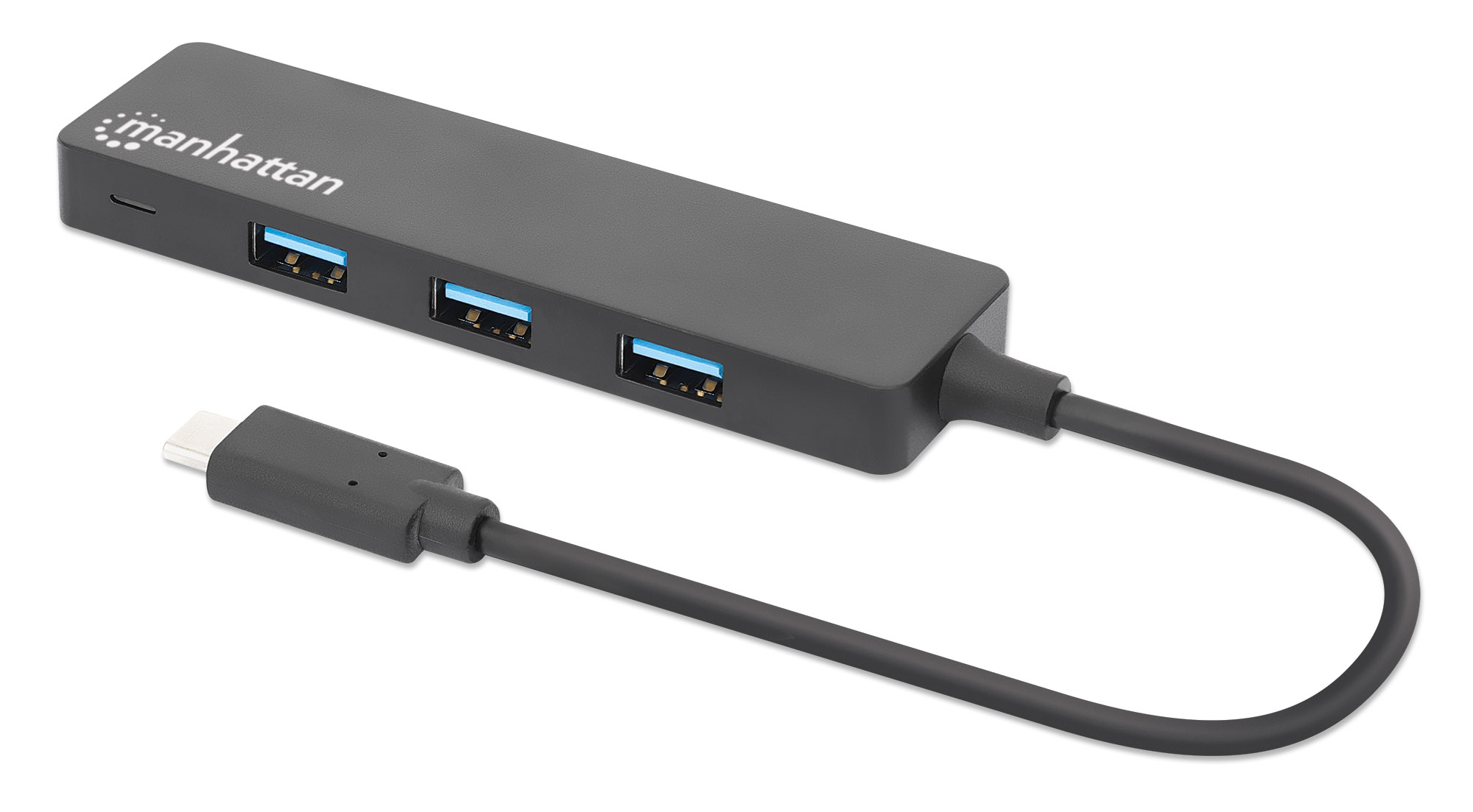 MANHATTAN 4-Port USB 3.2 Gen 1 Hub C-Stecker auf 4x A-Buchse