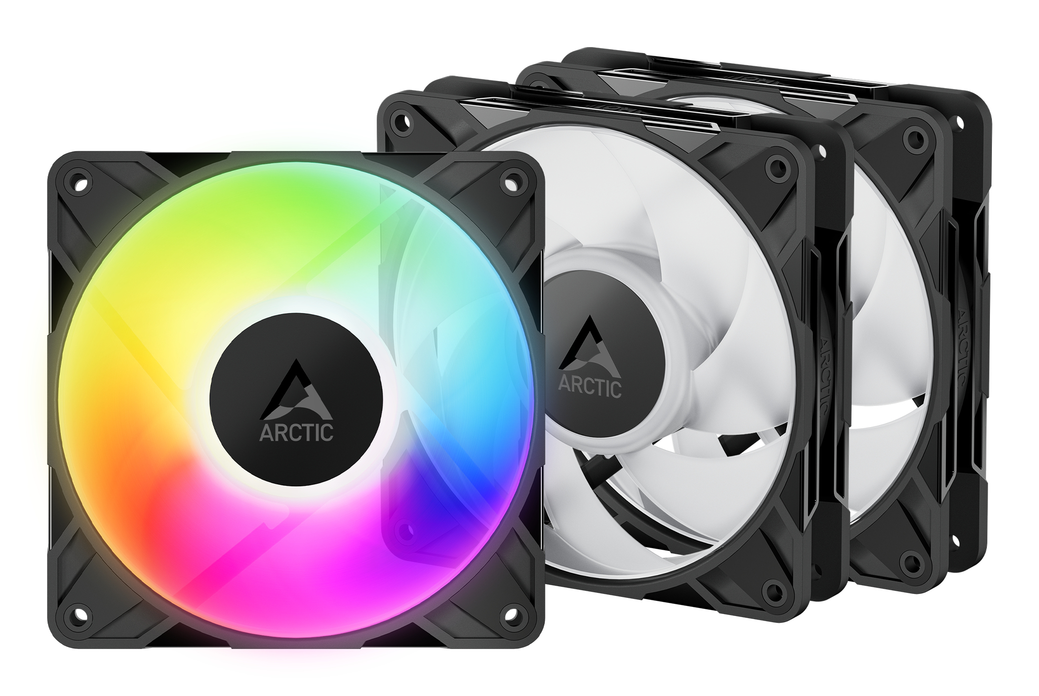 ARCTIC Lüfter 120*120*25 P12 Pro A-RGB 3-Pack
