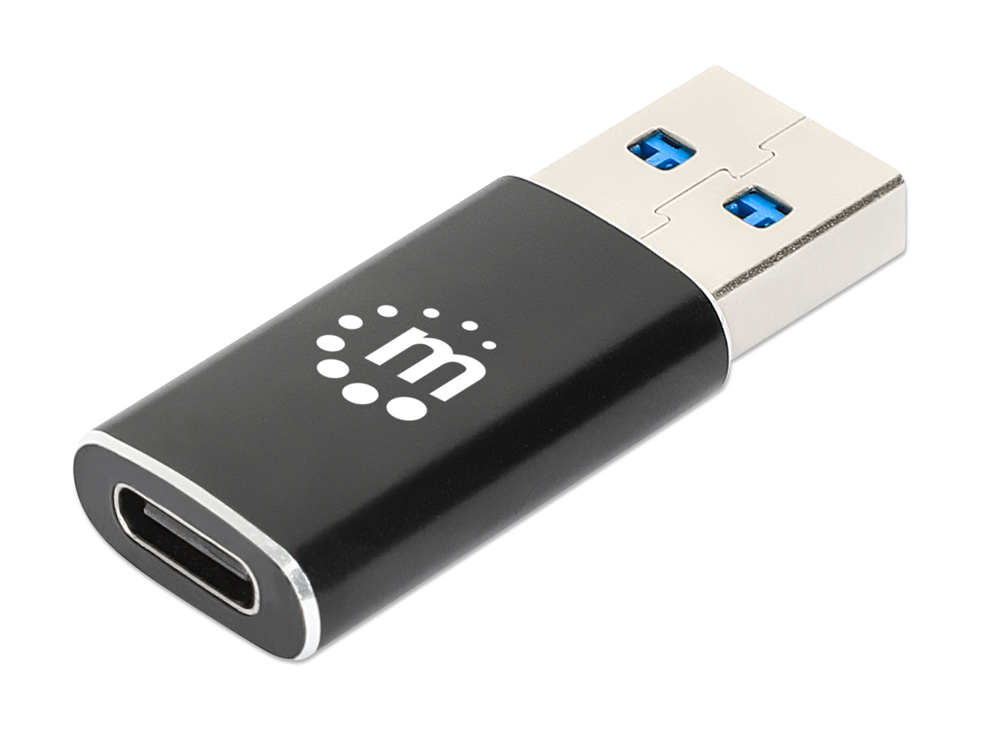 MANHATTAN USB-A auf USB-C Adapter USB 3.2 Gen 2 10Gbps