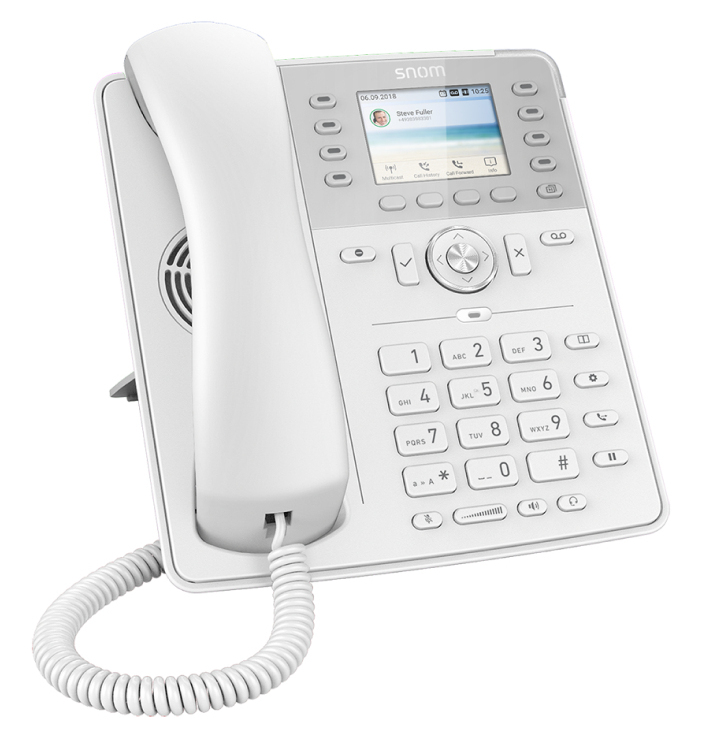 SNOM D735 WHITE GLOBAL 700 DESKPHONE WHITE
