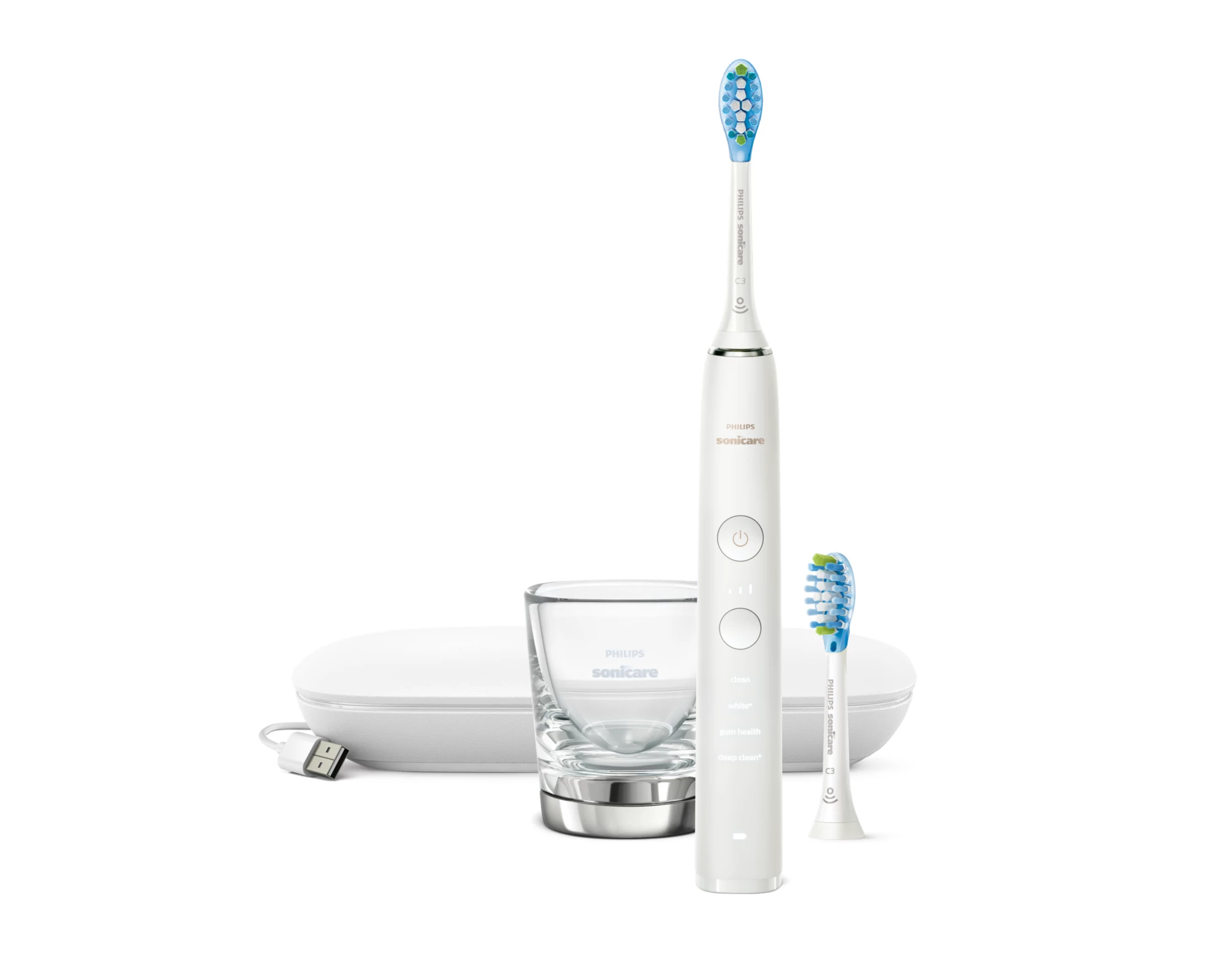 Philips HX9913/17 Diamond Clean 9000 Zahnbürste weiß
