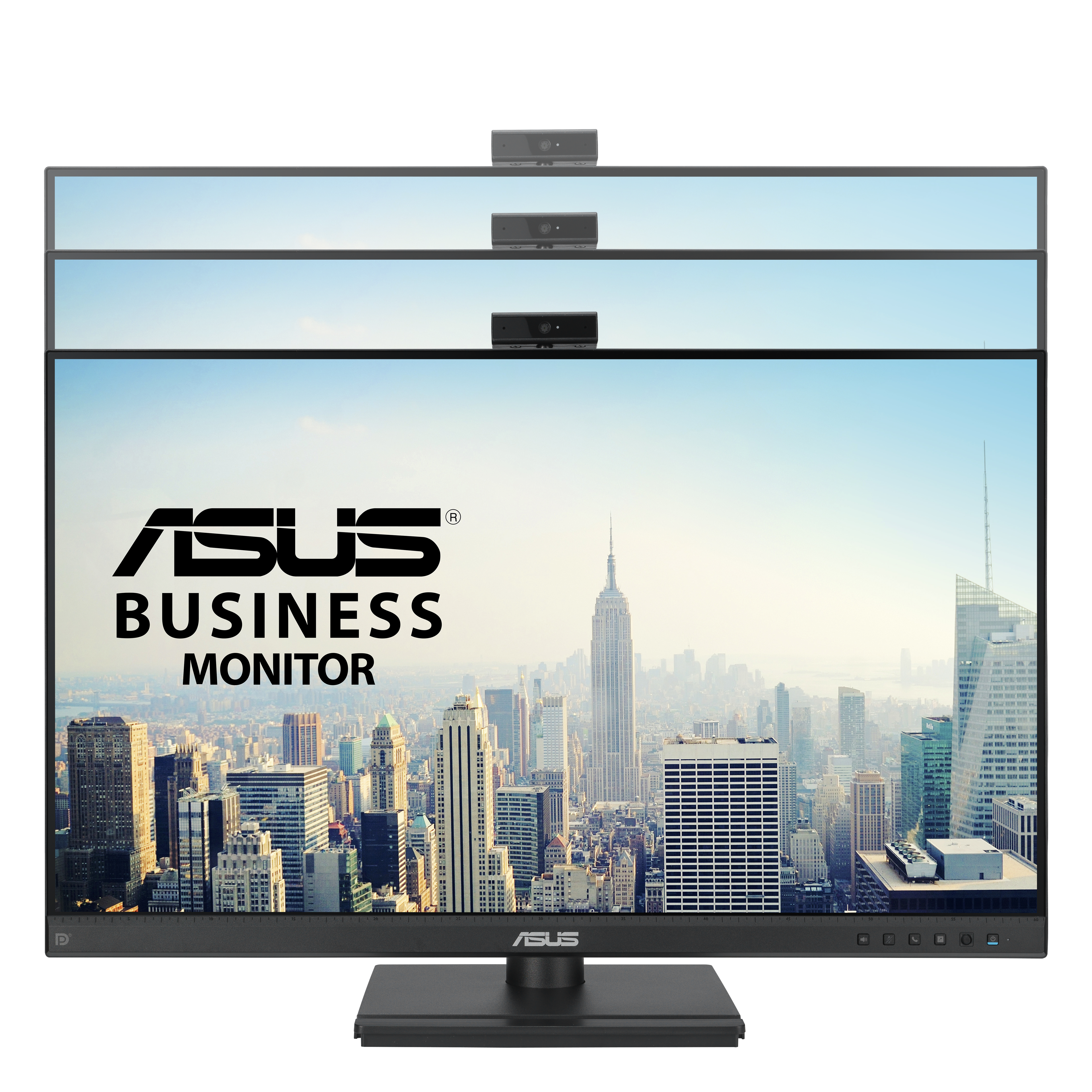 ASUS BE279QFK Video Conferencing Monitor 68,58cm 27Zoll IPS WLED FHD 16:9 100Hz 250cd/m2 5ms HDMI DP D-Sub 2.0M Camera Black
