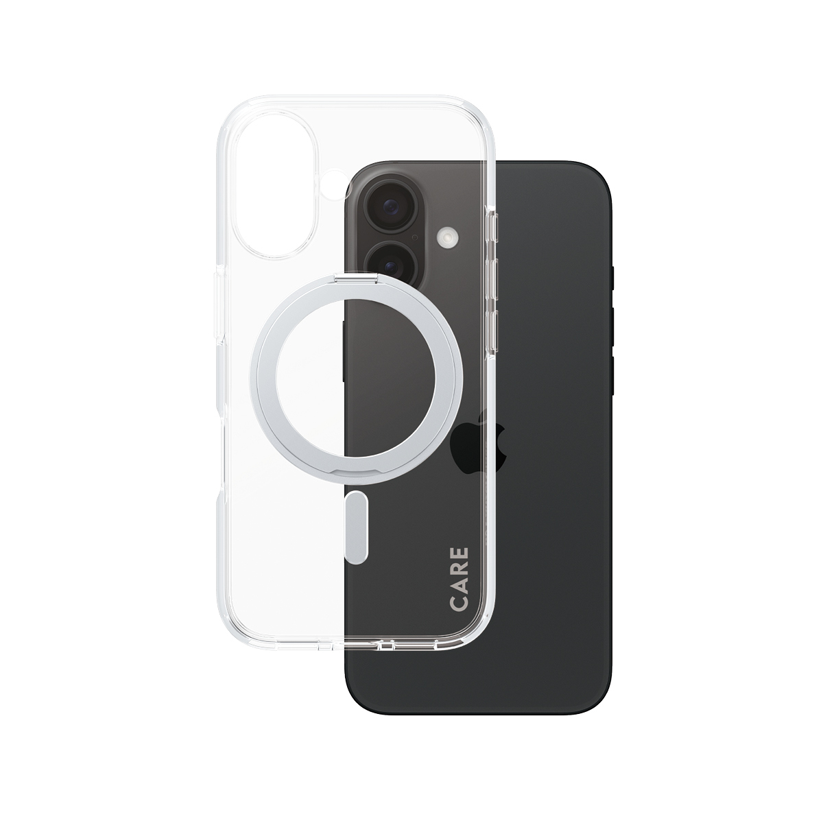 CARE BY PANZERGLASS CASE FEATURE SILVER KICKSTAND/MAGSAFE