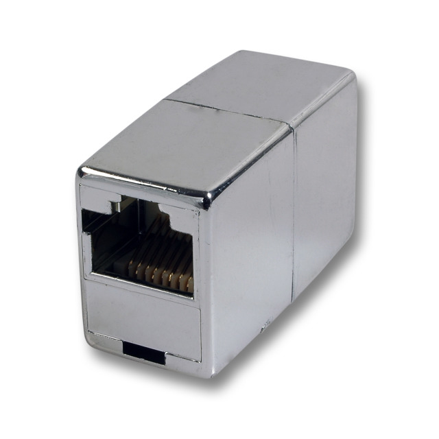EFB Modular-Adapter RJ45 UTP metallfarben