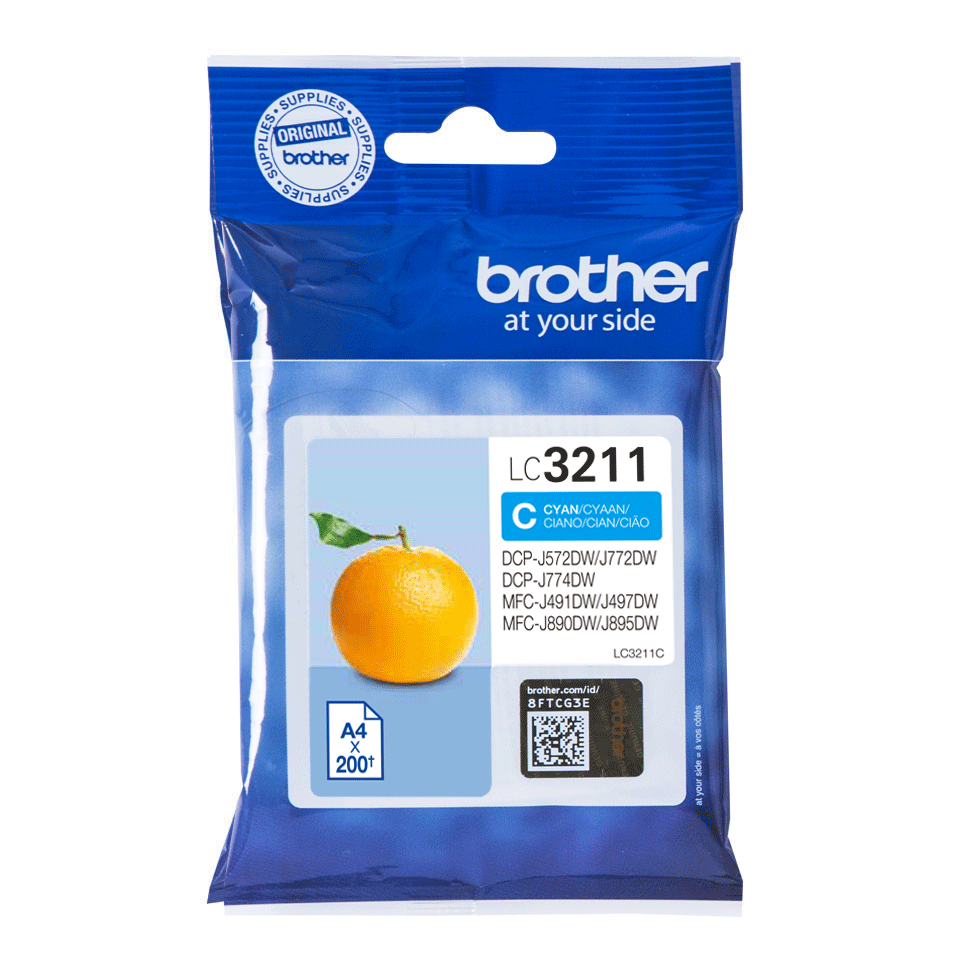brother LC-3211C cyan Druckerpatrone