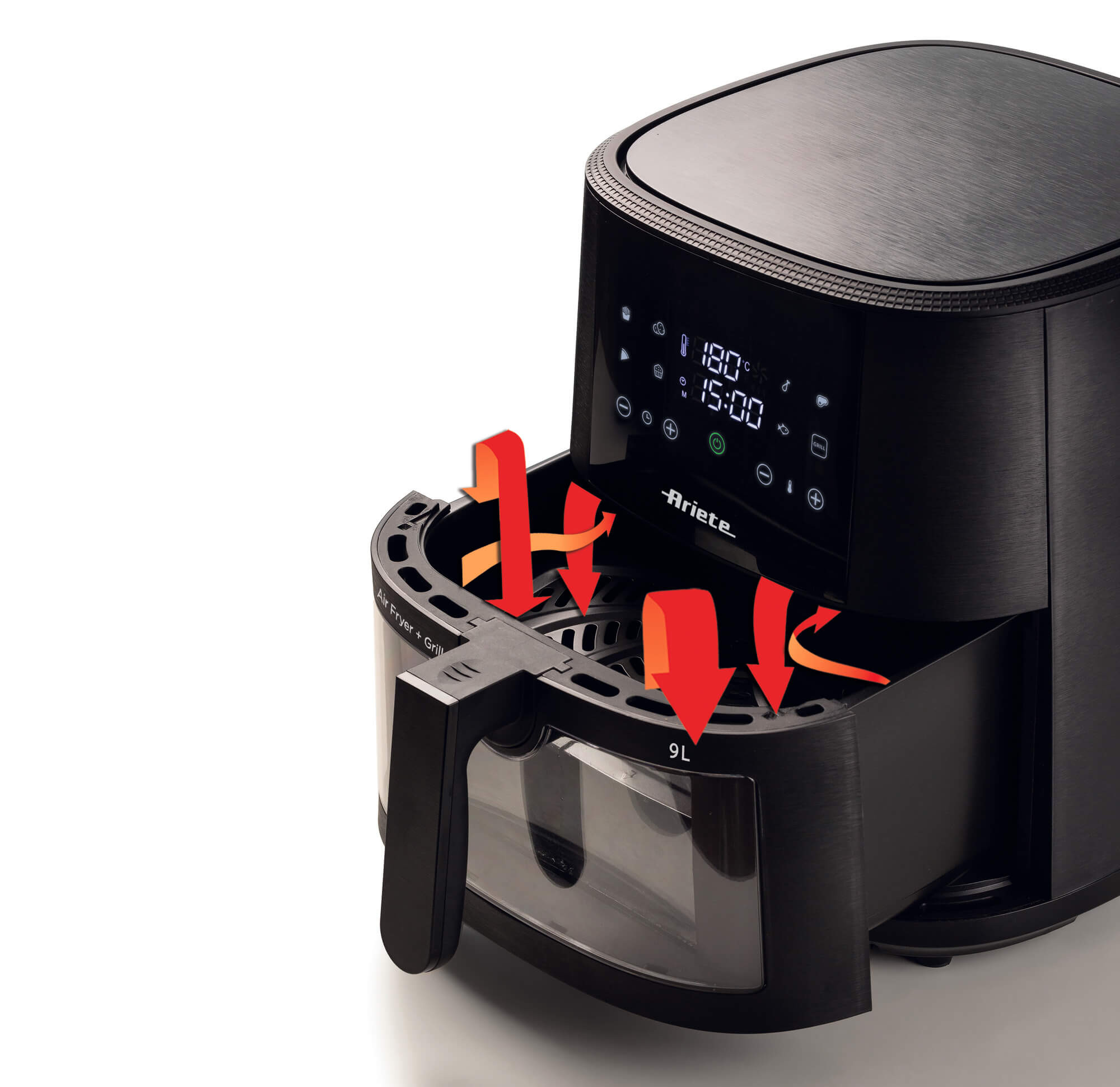Ariete Airy Fryer 9 L Heißluftfritteuse