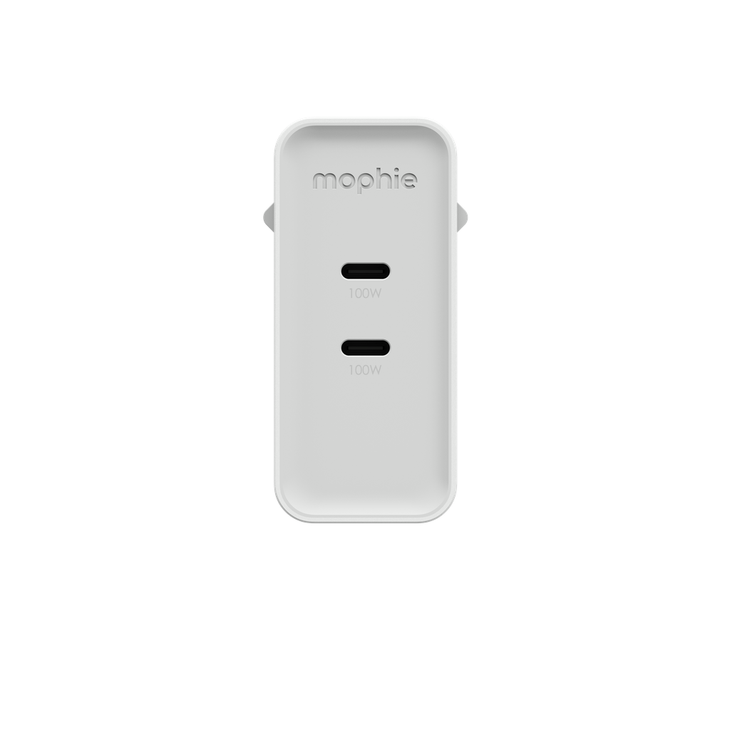 MOPHIE POWERADAPTER GAN USB-C D 100W ROC 2026 WHITE EU