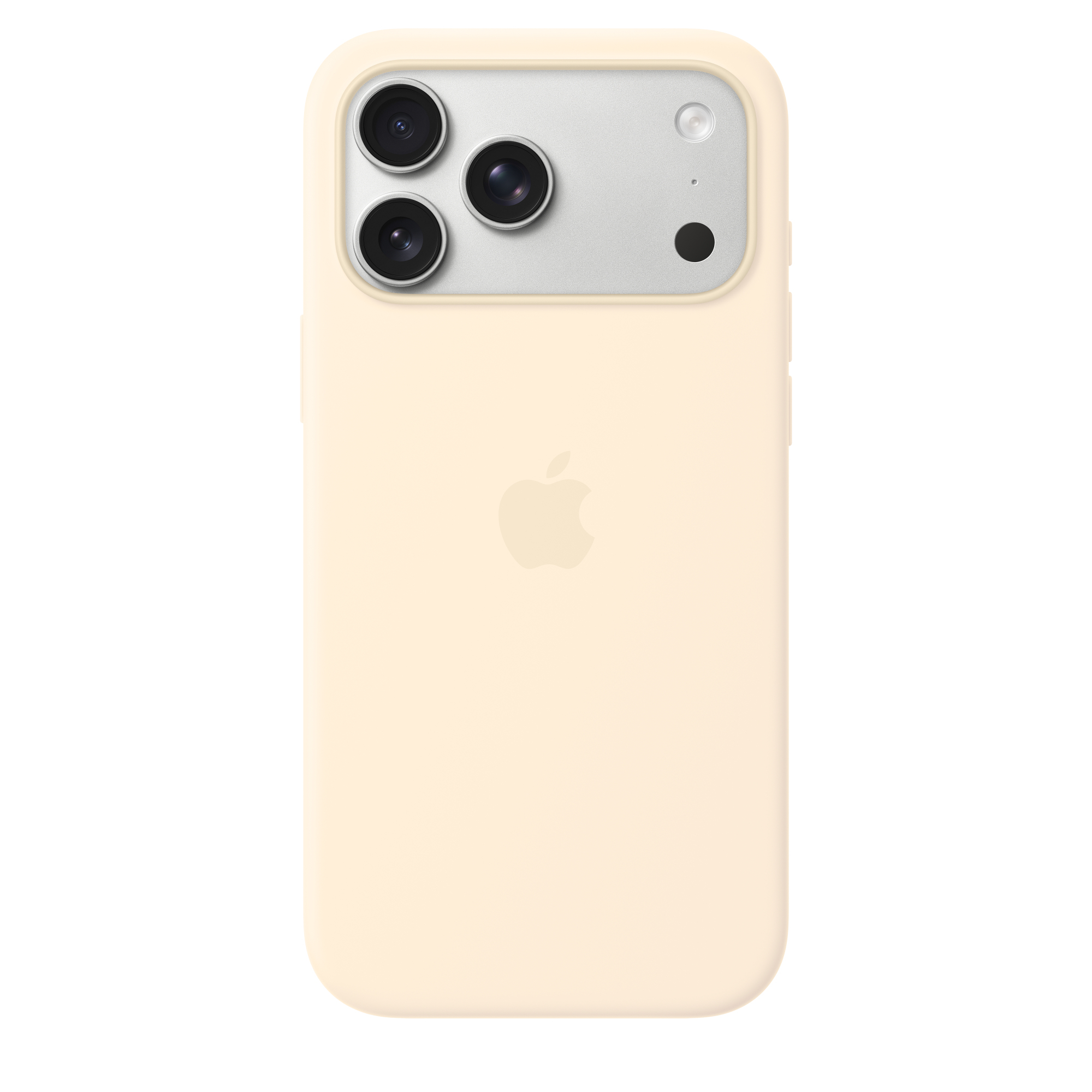 APPLE iPhone 17 Pro Max Silicone Case with MagSafe Vanilla