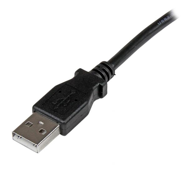 1M LEFT ANGLE USB B CABLE .