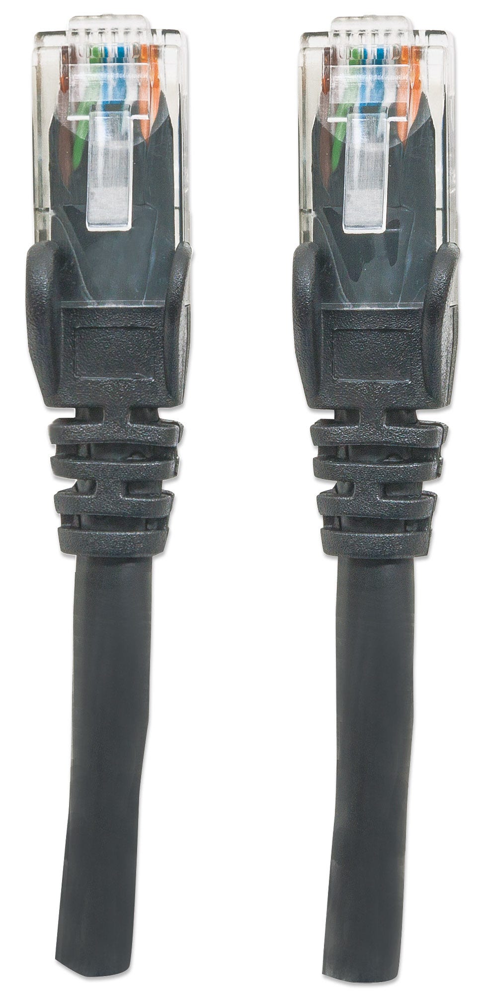 INTELLINET Patchkabel RJ45 U/UTP Cat6 1.50m schwa