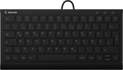 KeySonic Mini-TAS mit Nummernblock, BK, KSK-5011ELC (DE)