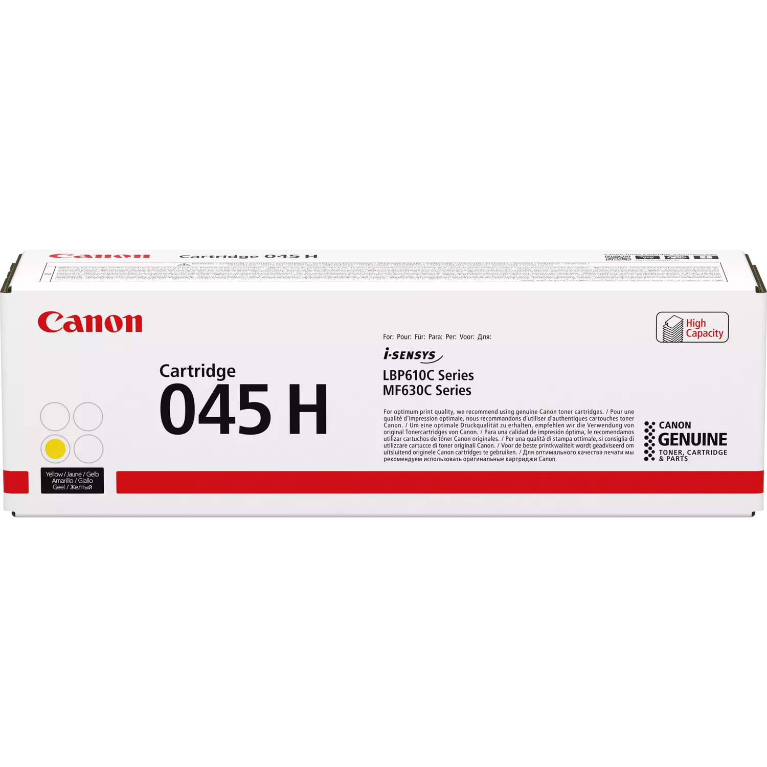 Toner Canon 045H Y yellow 2200 Seiten