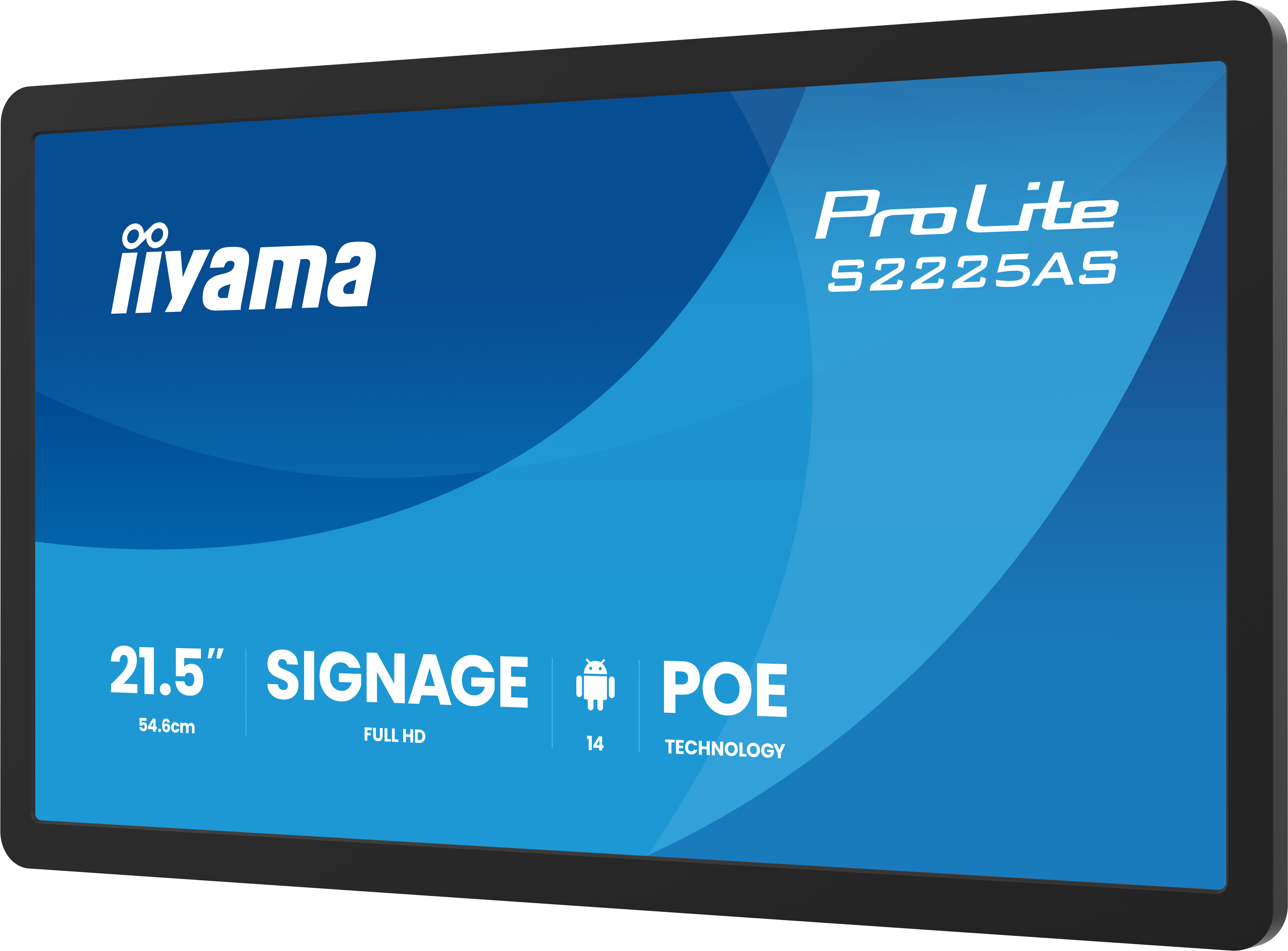 IIYAMA 54,6m (21,5) S2225AS-B1P 16:9 USB-C IPS