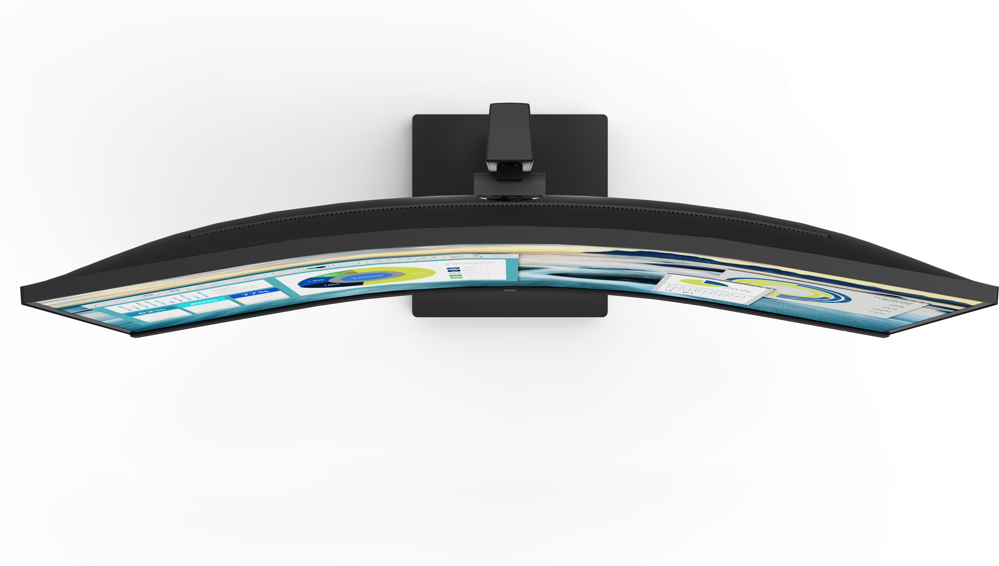 HP P34hc G4 86,36cm 34Zoll WQHD Monitore USBC USB-C Curved 1xHDMI 1xDP 4xUSB 3.1 SmartBuy