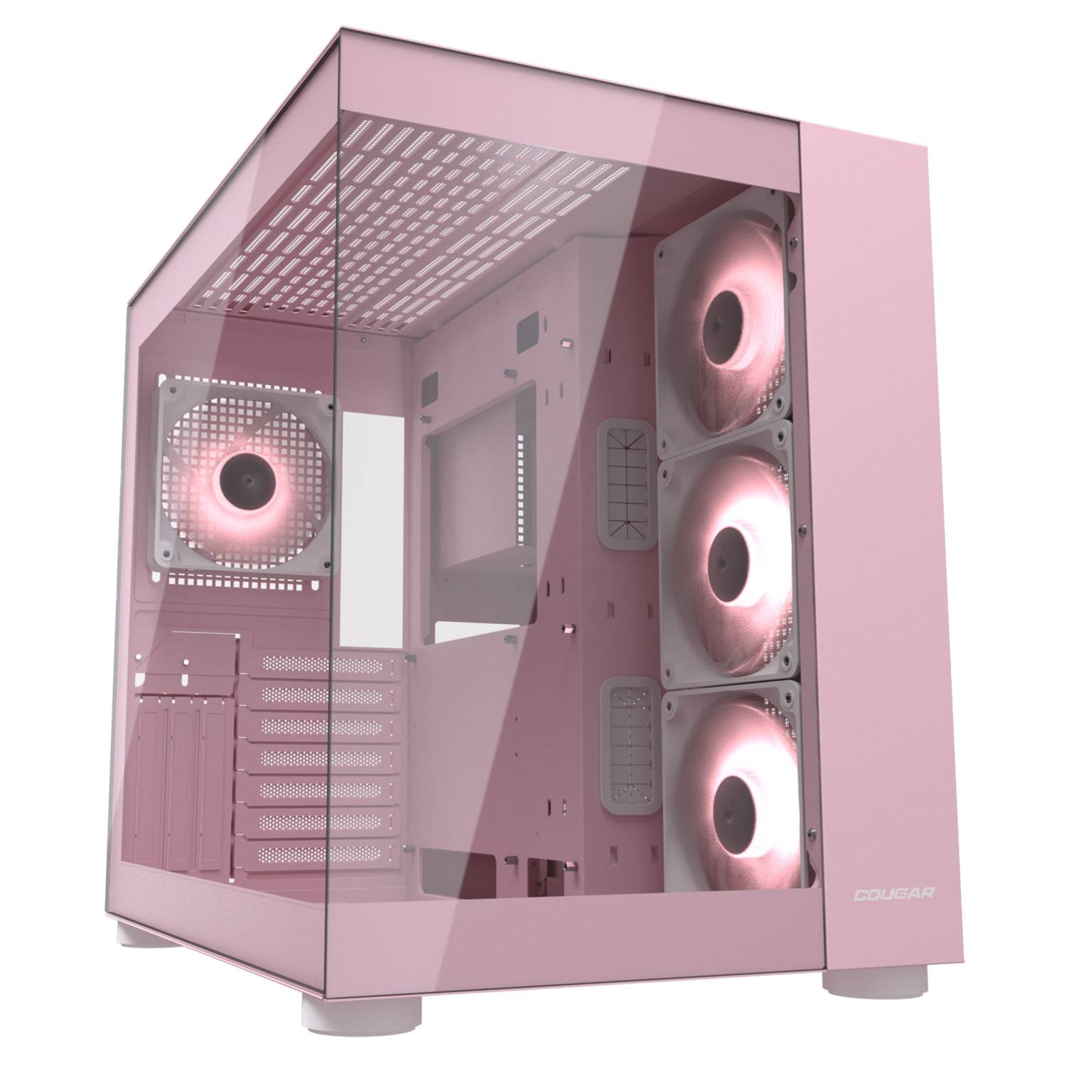 COUGAR Gehäuse Midi-Tower FV150 ARGB, Pink