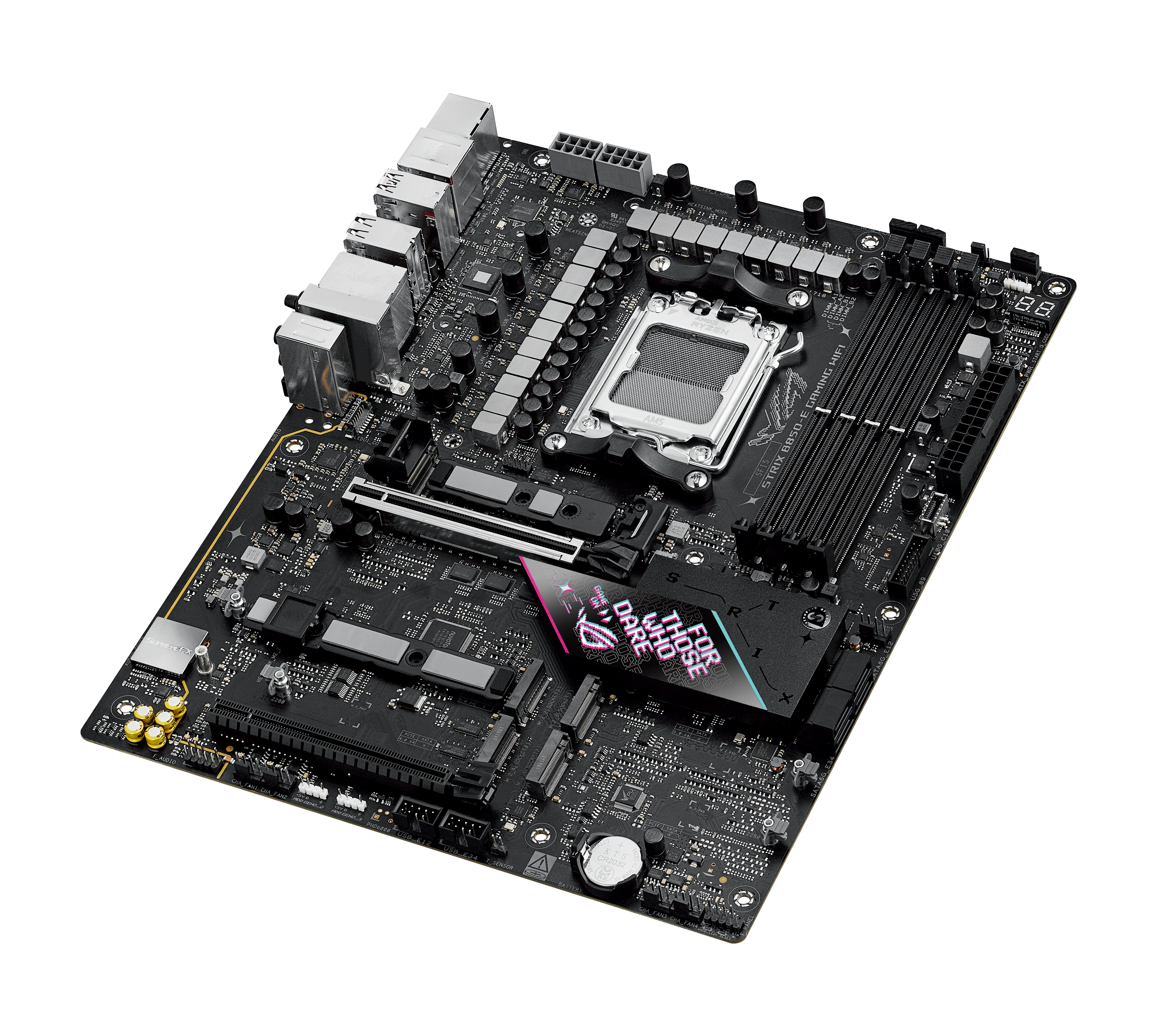 ASUS ROG STRIX B850-E GAMING WIFI AM5 DDR5 ATX MB 1xHDMI 1xDP 5xM.2 4xSATA