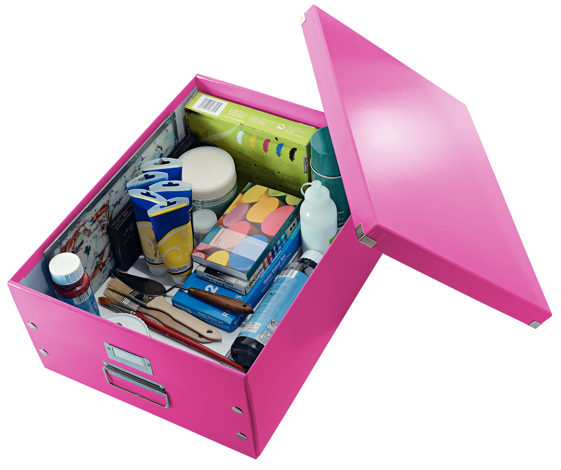 LEITZ Click & Store Aufbewahrungsbox 36,0 l pink 36,9 x 48,2 x 20,0 cm, 1 St.