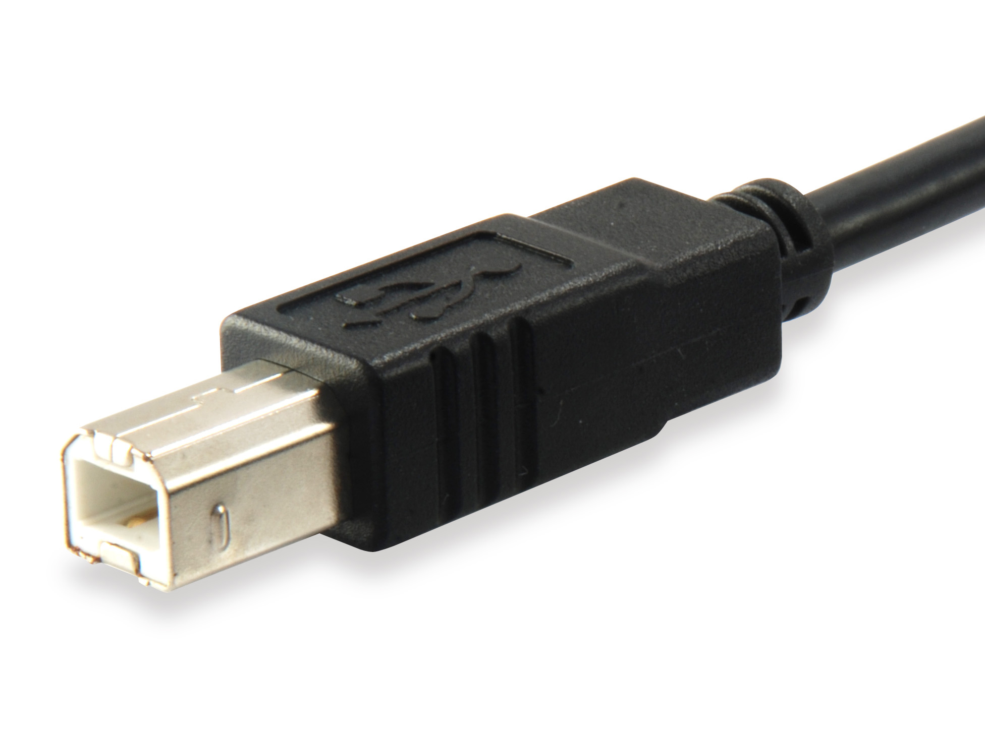 Equip USB2.0 Druckerkabel USB-C->USB-B St/St 1.00m schwarz Polybeutel