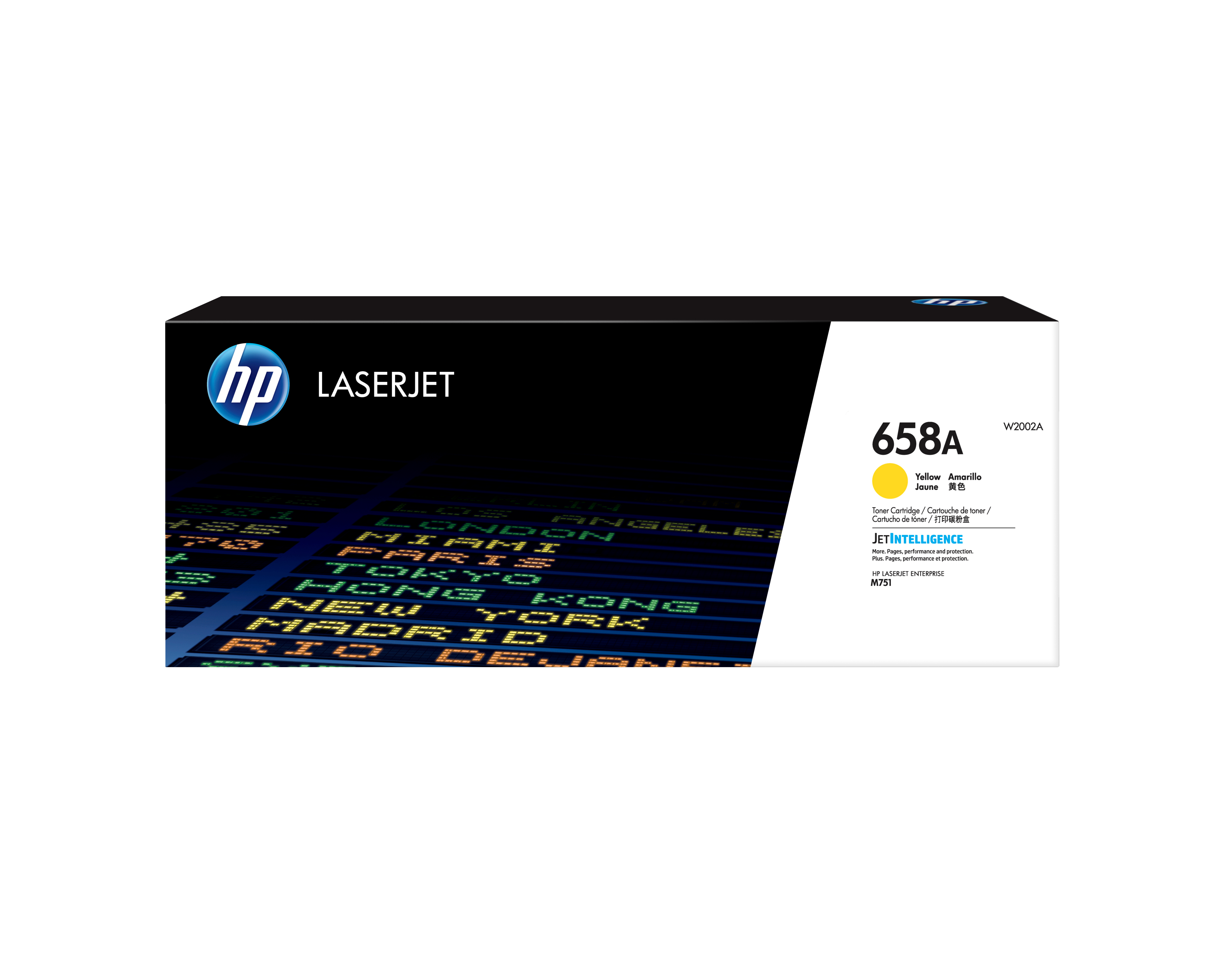 HP 658A (W2002A) gelb Tonerkartusche