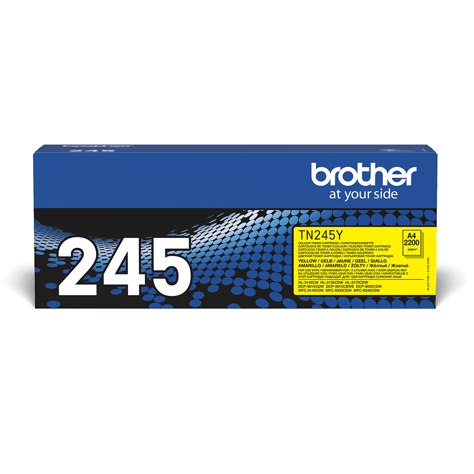 TN-245Y TONER CARTRIDGE YELLOW F. HL-3140/3150/3170 F.2200 P