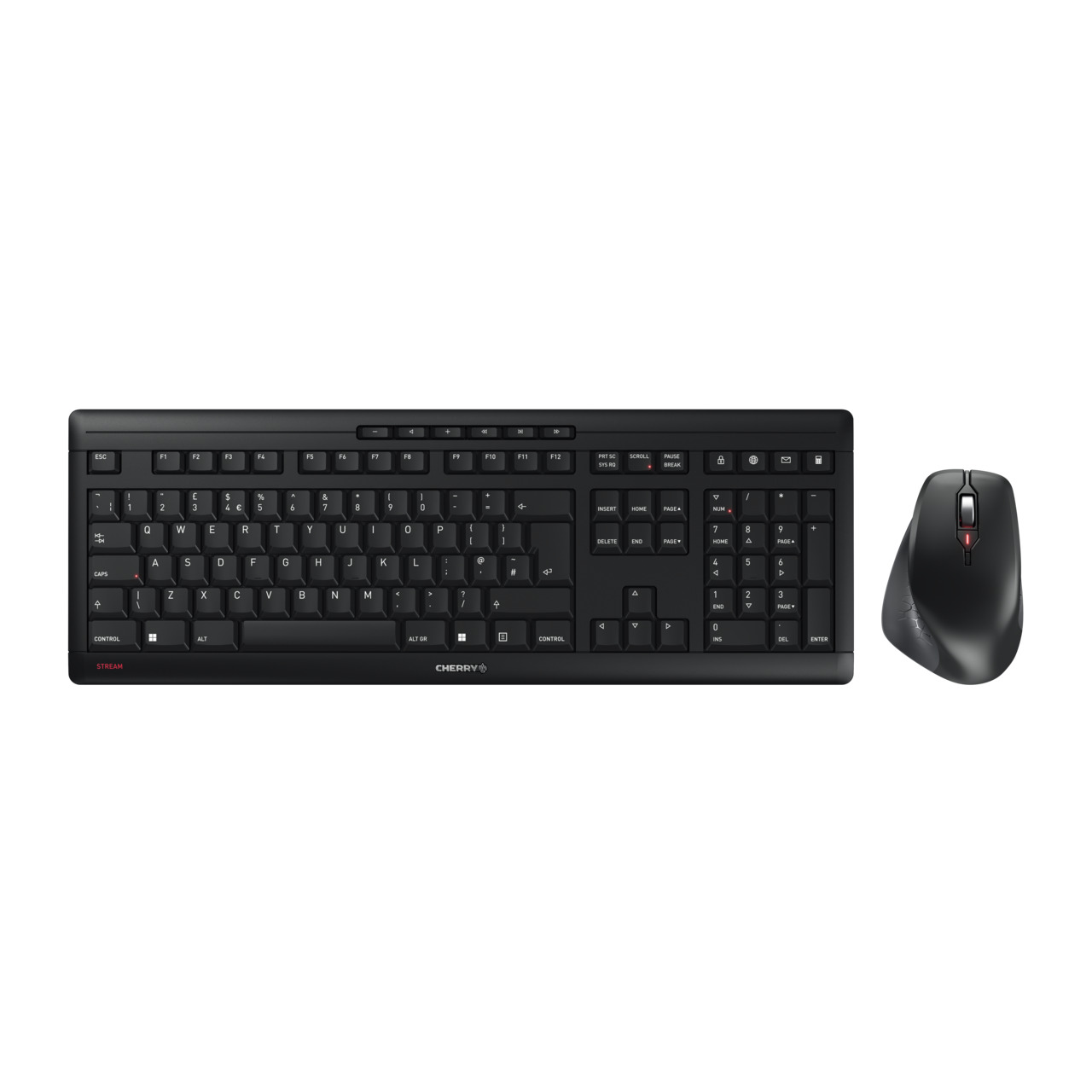 CHERRY STREAM DESKTOP COMFORT UK BLACK