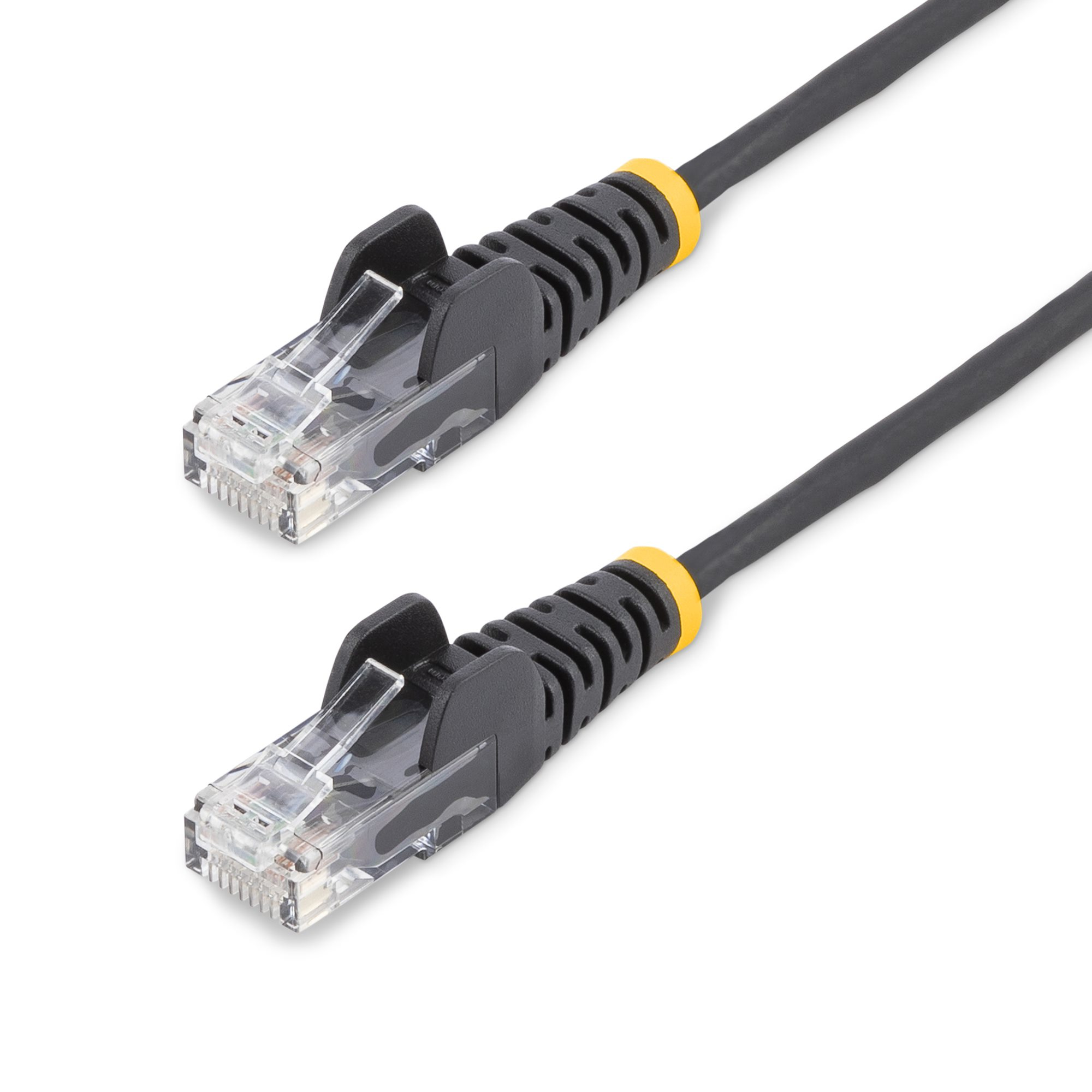 CAT6 CABLE - 0.5 M - BLACK .